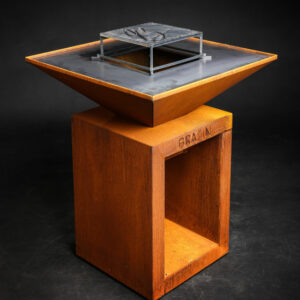 brasero flambard brazin barbecue plancha jardin epicurien gourmant convivialité